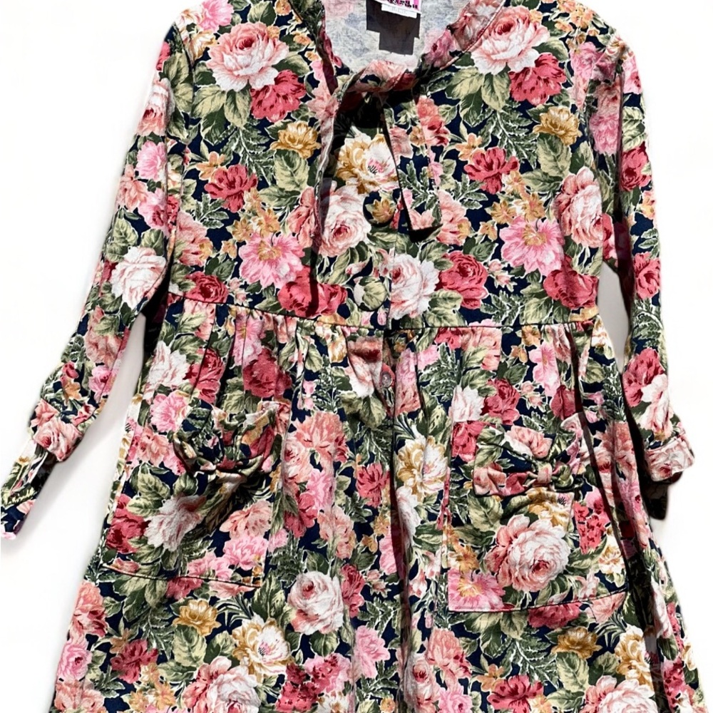 Vintage Mopsey Cottontail Floral Dress
